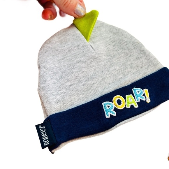 Robeez Baby Boy Roar Dinosaur Matching Set - Picture 6 of 9